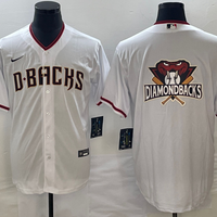 Men's Arizona Diamondbacks White Replica Team Jersey1