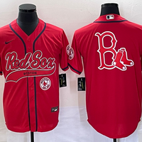 Men's Boston Red Sox Red Player Jersey1