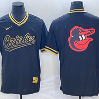 Men's Baltimore Orioles Black Replica Player Jersey1