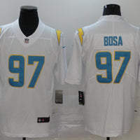 Men's Los Angeles Chargers Joey Bosa #97 White Game Jersey1
