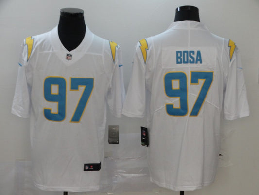 Men's Los Angeles Chargers Joey Bosa #97 White Game Jersey1