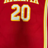 Men's Atlanta Hawks John Collins #20 Red 2019/20 Swingman Jersey1