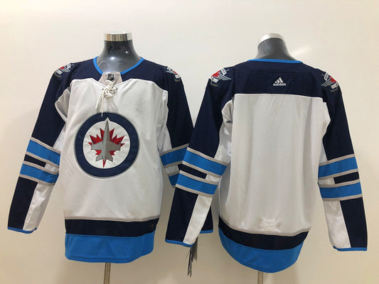 Men's Winnipeg Jets White Blank Player Game Jersey1