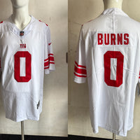 Men's New York Giants Brian Burns #0 White Game Jersey