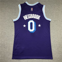 Men's Los Angeles Lakers Russell Westbrook Purple 2021/22 Swingman Jersey1
