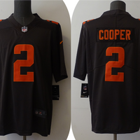 Men's Cleveland Browns Amari Cooper #2 Brown Game Jersey1