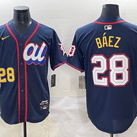 Men's American League Javier Baez #28 Navy 2025 All-Star Edition Limited Player Jersey