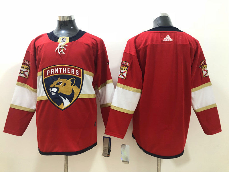 Men's Florida Panthers Red Breakaway Home Blank Jersey1