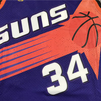Men's Phoenix Suns Charles Barkley #34 Purple 1992-93 Swingman Jersey1