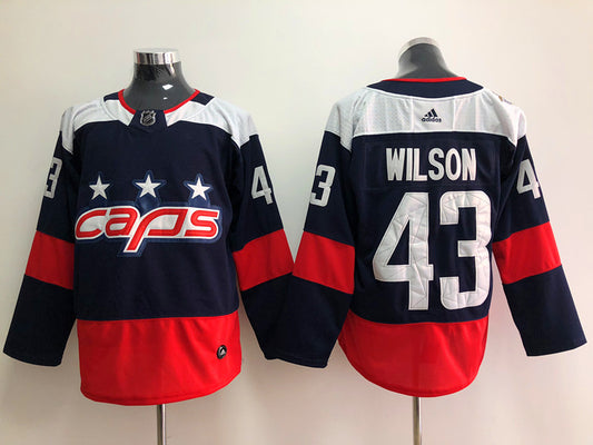 Men's Washington Capitals Tom Wilson #43 Navy Home Breakaway Player Jersey1