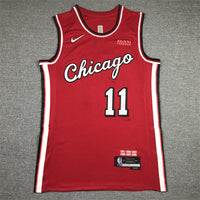 Men's Chicago Bulls DeMar DeRozan #11 Red 2021/22 Swingman Jersey1