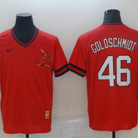 Men's St. Louis Cardinals Paul Goldschmidt #46 Red Replica Player Jersey1