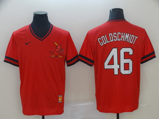 Men's St. Louis Cardinals Paul Goldschmidt #46 Red Replica Player Jersey1