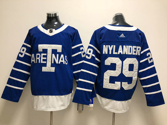 Men's Toronto Maple Leafs William Nylander #29 Blue Game Jersey1