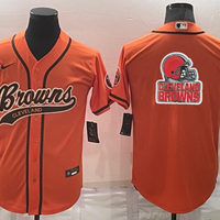 Men's Cleveland Browns Orange Game Jersey1