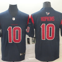Men's Houston Texans DeAndre Hopkins #10 Navy Game Player Jersey1
