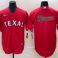 Men's Texas Rangers Red Replica Team Jersey1