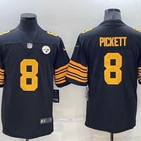 Men's Pittsburgh Steelers Kenny Pickett #8 Black Alternate Legend Jersey1