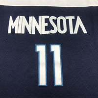 Men's Minnesota Timberwolves Naz Reid #11 Navy Swingman Jersey1 - Icon Edition