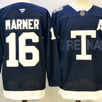 Men's Toronto Maple Leafs Mitch Marner #16 Fanatics Navy Retro Version Player Jersey