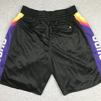 Men's Phoenix Suns Black City Edition Basketball Shorts1