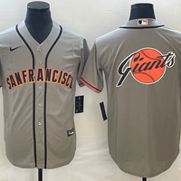Men's San Francisco Giants Gray Replica Team Jersey1