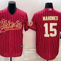 Men's Kansas City Chiefs Patrick Mahomes #15 Red Player Jersey1 Joint Edition