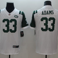 Men's New York Jets Jamal Adams #33 White Game Player Jersey1