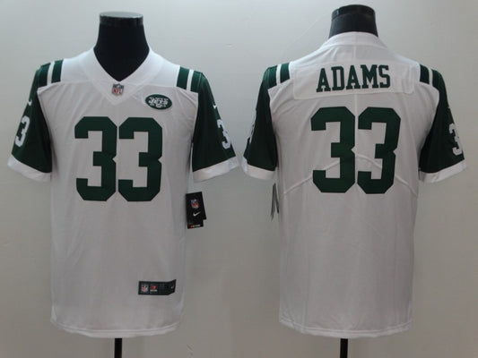 Men's New York Jets Jamal Adams #33 White Game Player Jersey1