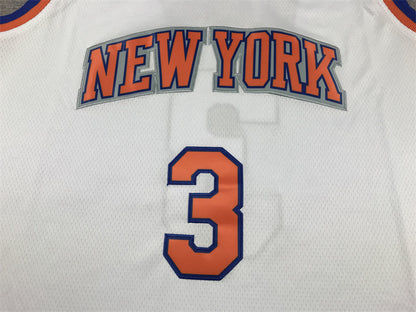 Men's New York Knicks Josh Hart #3 White Swingman Jersey1 - Association Edition