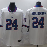 Men's New York Giants James Bradberry #24 White Game Jersey1