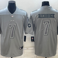Men's Philadelphia Eagles Haason Reddick #7 Gray Atmosphere Fashion Game Jersey1