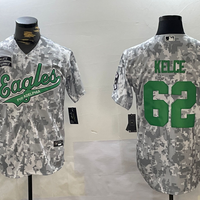Men's Philadelphia Eagles Jason Kelce #62 Arctic Camo 2024 Salute to Service Player Jersey1