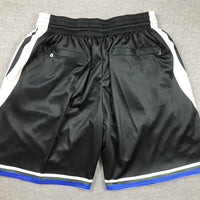 Men's Milwaukee Bucks Black Statement Edition Pocket Shorts1