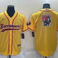 Men's Tampa Bay Buccaneers Yellow Game Jersey1