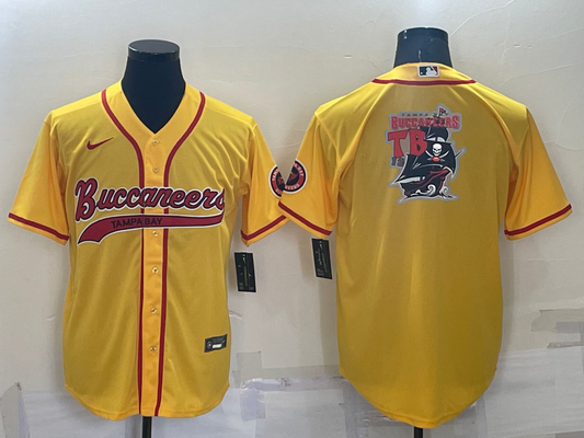 Men's Tampa Bay Buccaneers Yellow Game Jersey1