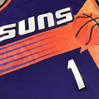 Men's Phoenix Suns Devin Booker #1 Purple 2022/23 Swingman Jersey1 - Classic Edition
