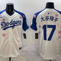 Men's Los Angeles Dodgers Shohei Ohtani #17 White Team Jersy