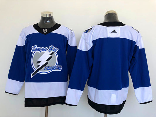 Men's Tampa Bay Lightning Blue Breakaway Player Jersey1