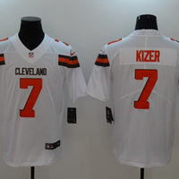 Men's Cleveland Browns DeShone Kizer #7 White Game Jersey1
