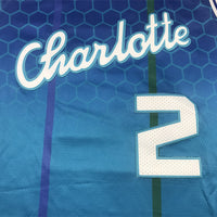 Men's Charlotte Hornets LaMelo Ball Blue Swingman Player jersey1 - City Edition