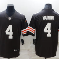Men's Cleveland Browns Deshaun Watson #4 Brown Legend Jersey1