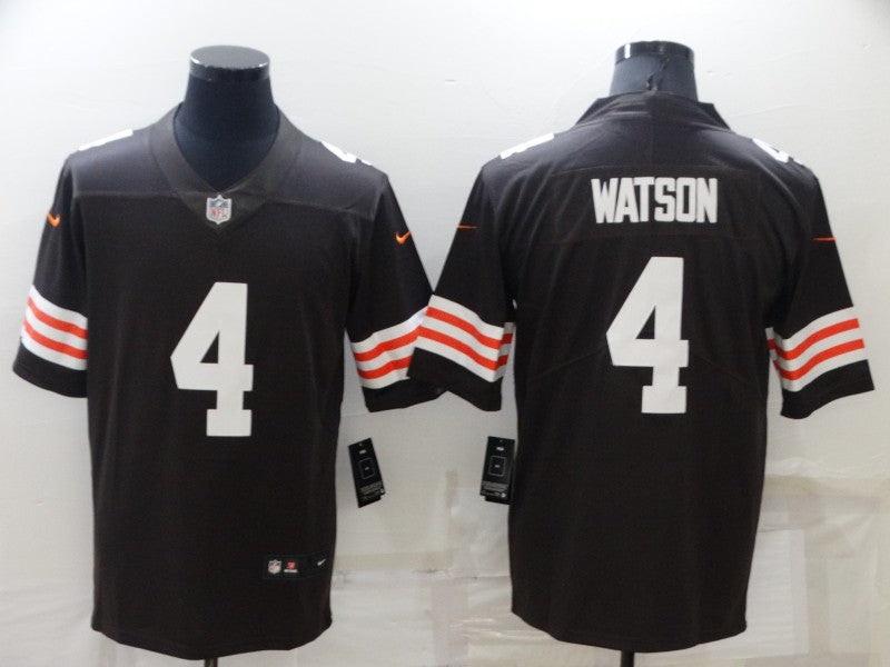 Men's Cleveland Browns Deshaun Watson #4 Brown Legend Jersey1