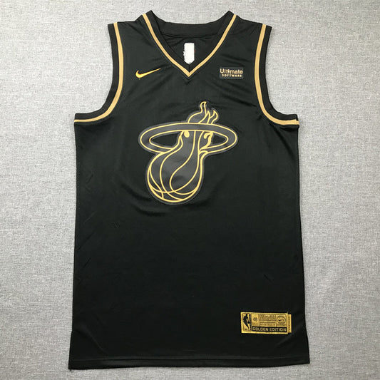 Men's Miami Heat Dwyane Wade #3 NBA Black Swingman Player Jersey1