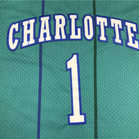 Men's Charlotte Hornets Muggsy Bogues 1992-93 Hardwood Classics Swingman jersey1
