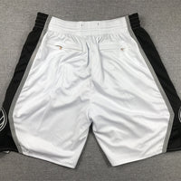 Men's San Antonio Spurs White Pocket Shorts1