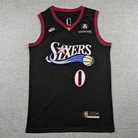 Tyrese Maxey Philadelphia 76ers Black Classic Edition Jersey