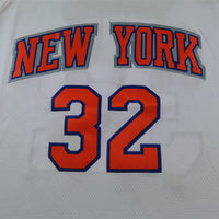 Men's New York Knicks Karl-Anthony Towns #32 White Swingman Jersey1 - Association Edition
