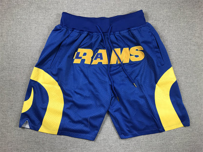 Men's Los Angeles Rams Royal Pocket Shorts1