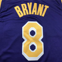 Men's Los Angeles Lakers Kobe Bryant #8 Purple Swingman Player Jersey1